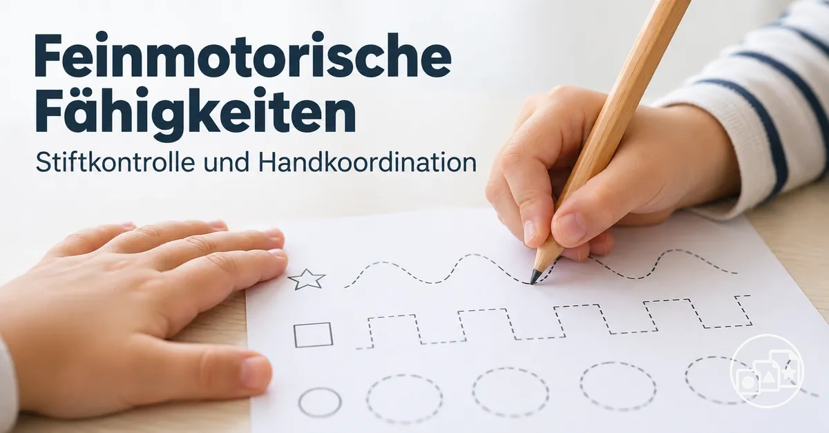 Feinmotorische Übungen für Stiftkontrolle und Handkoordination