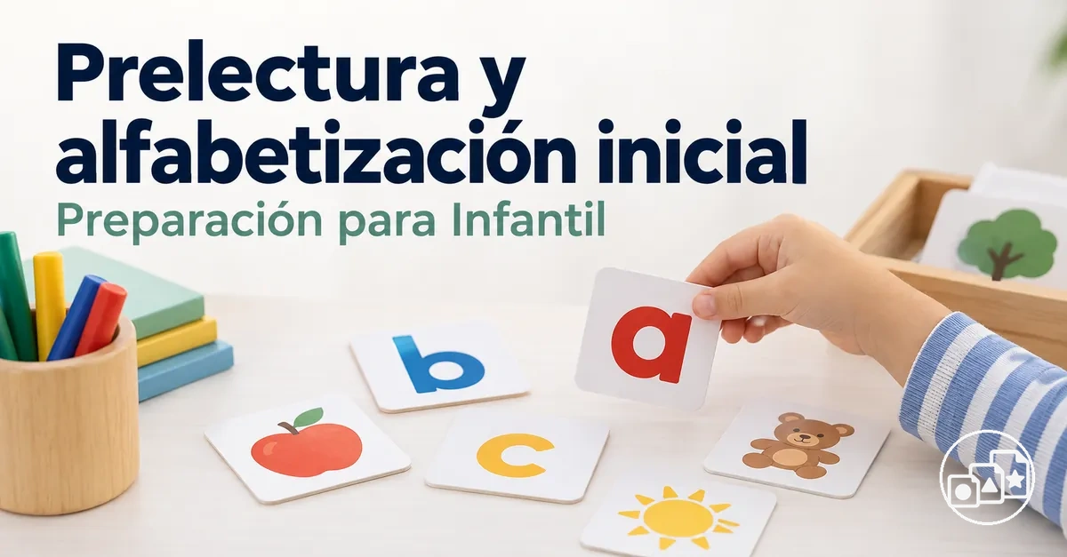 Actividades de prelectura y alfabetización inicial para preparar la entrada en Infantil