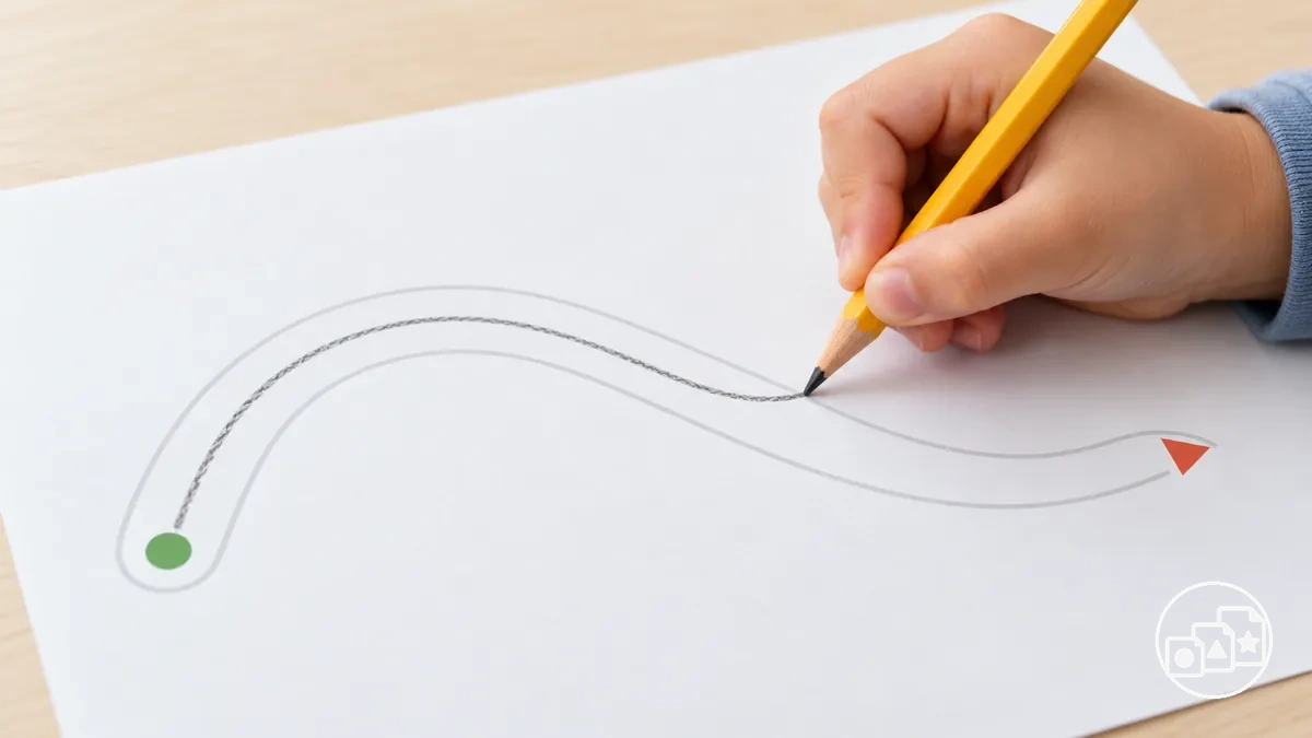 Contrôle du crayon pour un traçage intentionnel
