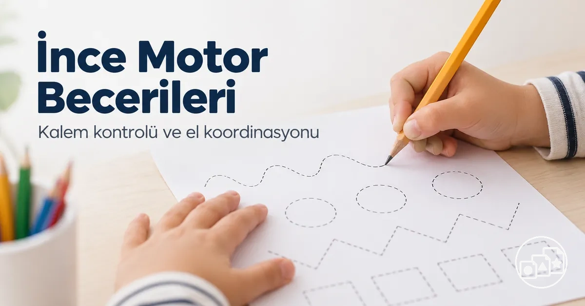 Kalem kontrolünü ve el koordinasyonunu destekleyen ince motor etkinlikleri